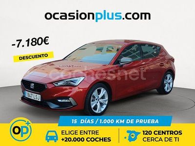 Rojo Usado 2021 Seat Leon FR Berlina | 18.490 € (Buen precio)
