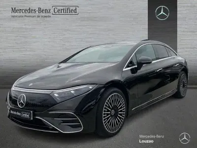 Usado Mercedes EQS580 Edition 384 kW (523 CV) 2022 Negro ónix Berlina