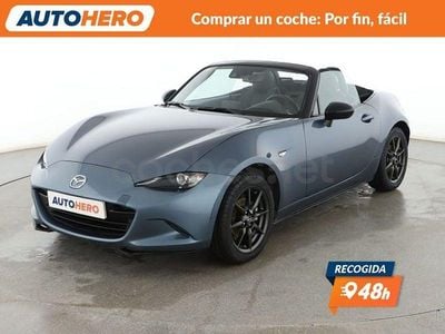 Usado Mazda MX5 Luxury 131 CV (96 kW) 2015 Azul Descapotable