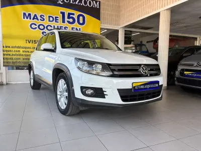 Usado VW Tiguan 110 CV (80 kW) 2014 Blanco SUV