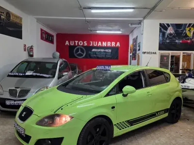 Usado Seat Leon Sport 160 CV (117 kW) 2009 Verde Utilitario