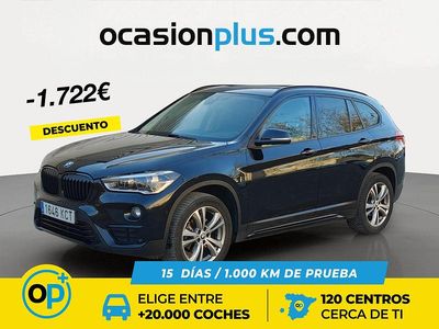 Usado BMW X1 150 CV (110 kW) 2017 Negro SUV