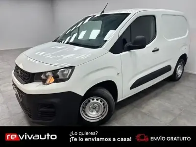 Usado Peugeot Partner 100 CV (73 kW) 2021 Blanco Monovolumen