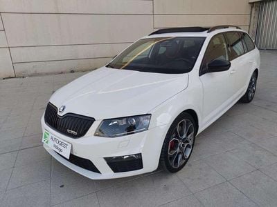 Usado Skoda Octavia RS 184 CV (135 kW) 2016 Blanco Utilitario