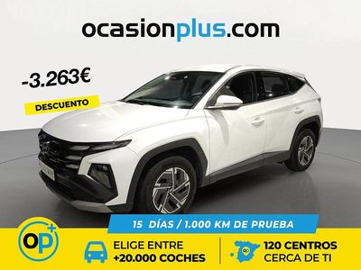 Blanco Usado 2024 Hyundai Tucson SUV | 30.400 € (Precio justo)