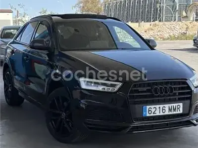 Usado Audi Q3 Sport 180 CV (132 kW) 2018 Negro SUV