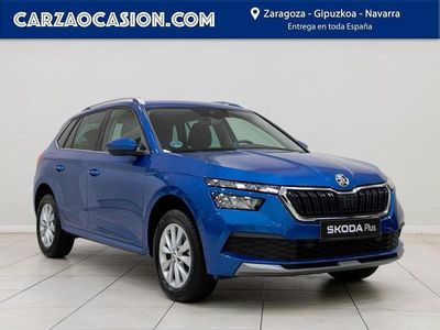 Usado Skoda Kamiq Ambition 110 CV (80 kW) 2022 Azul SUV