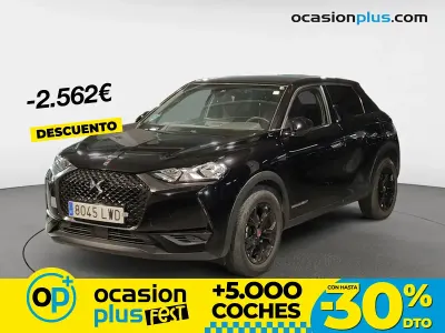 Usado DS Automobiles DS3 Crossback Performance 110 CV (80 kW) 2022 Negro SUV
