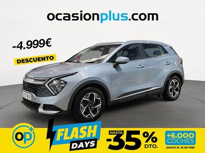 Usado Kia Sportage 136 CV (100 kW) 2023 Gris / plata SUV