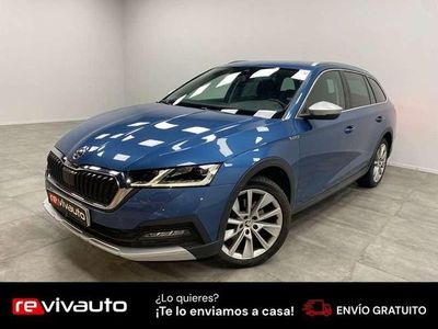 Azul Usado 2021 Skoda Octavia Familiar | 21.490 € (Un poco caro)