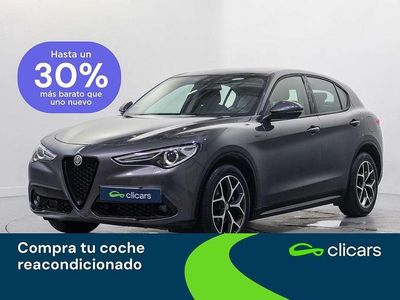 Usado Alfa Romeo Stelvio Sprint 190 CV (139 kW) 2021 Azul SUV