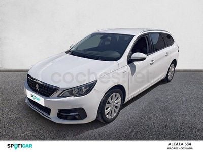Usado Peugeot 308 SW Style 130 CV (95 kW) 2020 Blanco Familiar