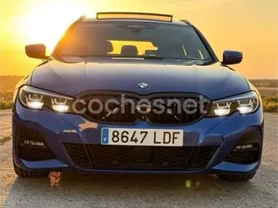 Usado BMW 330 252 CV (185 kW) 2019 Azul Familiar