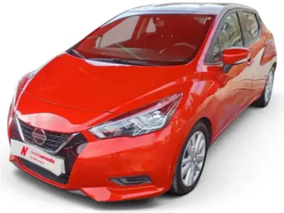 Usado Nissan Micra Acenta 101 CV (74 kW) 2020 Rojo Utilitario