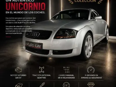 Usado Audi TT 224 CV (164 kW) 2000 Gris Coupe