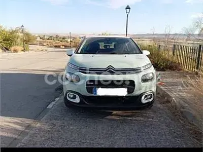 Usado Citroën C3 Feel 82 CV (60 kW) 2017 Verde Berlina