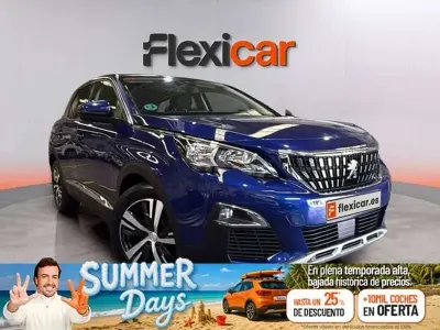 Usado Peugeot 3008 Allure 131 CV (96 kW) 2019 Azul SUV