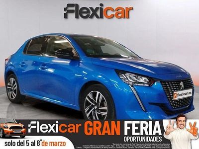 Usado Peugeot 208 Allure 100 CV (73 kW) 2023 Azul Utilitario