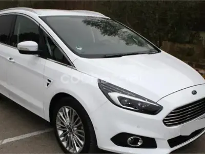 Usado Ford S-MAX Titanium 150 CV (110 kW) 2017 Blanco Monovolumen