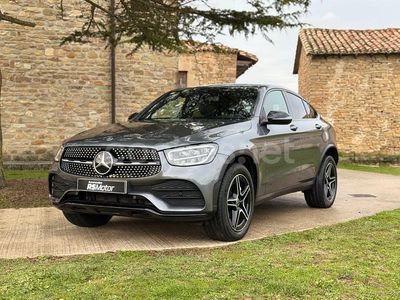 Usado Mercedes GLC300e 306 CV (225 kW) 2021 Gris / plata Coupe