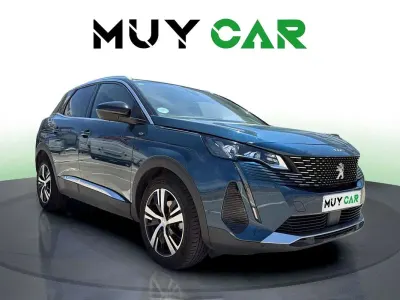 Usado Peugeot 3008 GT 131 CV (96 kW) 2022 Azul SUV