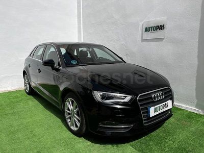 Usado Audi A3 Attraction 150 CV (110 kW) 2015 Negro Berlina