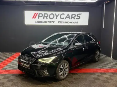 Usado Seat Ibiza XCELLENCE 115 CV (84 kW) 2019 Negro Utilitario