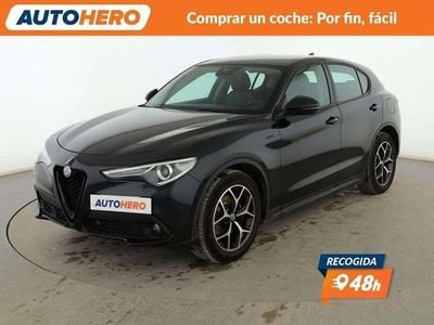 Usado Alfa Romeo Stelvio Sprint 190 CV (139 kW) 2021 Negro SUV
