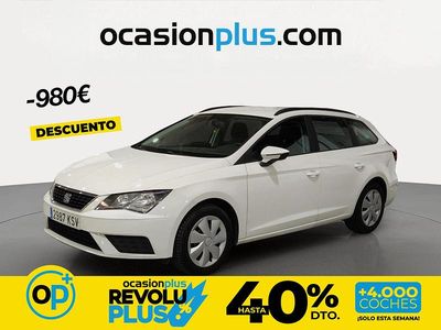 Usado Seat Leon Reference 115 CV (84 kW) 2019 Blanco Familiar