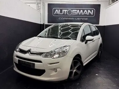 Usado Citroën C3 PureTech 82 CV (60 kW) 2016 Blanco Utilitario