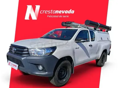 Usado Toyota HiLux 150 CV (110 kW) 2017 Blanco Pickup/Camioneta