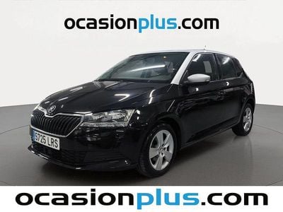 Usado Skoda Fabia Ambition 95 CV (69 kW) 2021 Negro Utilitario