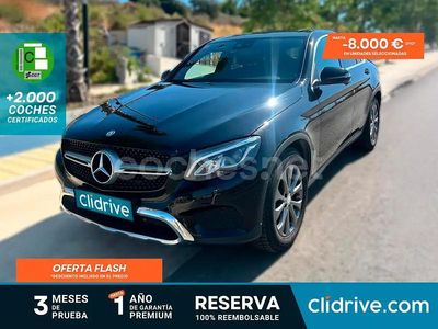 Usado Mercedes GLC220 170 CV (125 kW) 2017 Negro Coupe