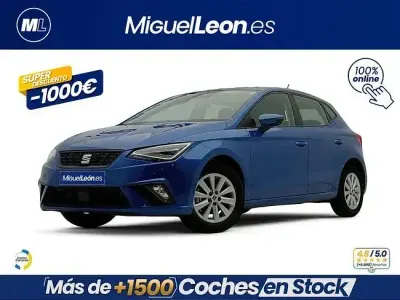 Usado Seat Ibiza Style 110 CV (80 kW) 2023 Azul Utilitario