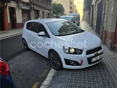 Usado Chevrolet Aveo LTZ 115 CV (84 kW) 2012 Blanco Berlina