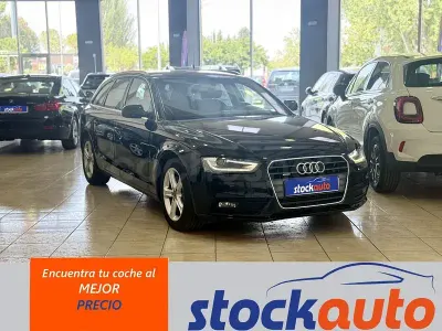 Usado Audi A4 177 CV (130 kW) 2013 Negro Familiar
