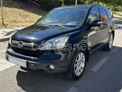 Usado Honda CR-V Luxury 150 CV (110 kW) 2008 Negro SUV