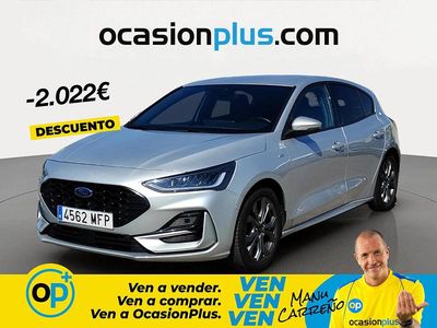 Usado Ford Focus ST-Line X 125 CV (91 kW) 2023 Gris