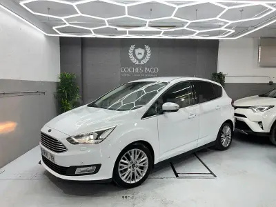 Usado Ford C-MAX Titanium 150 CV (110 kW) 2017 Blanco Monovolumen