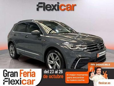 Gris Usado 2021 VW Tiguan R-line SUV | 26.990 € (Un poco caro)