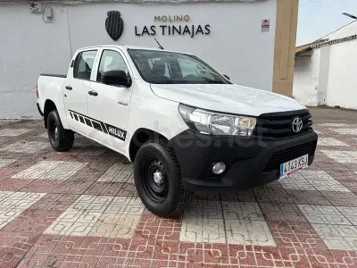 Usado Toyota HiLux 150 CV (110 kW) 2018 Blanco Pickup/Camioneta