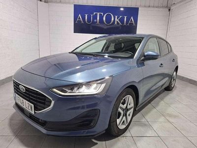 Azul Usado 2022 Ford Focus Trend Berlina | 17.400 € (Precio justo)