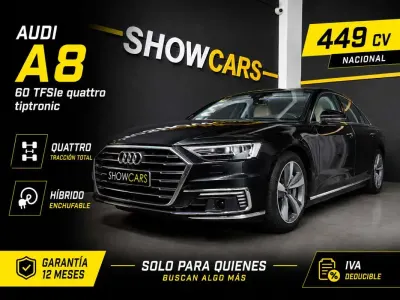 Usado Audi A8 Exclusive 462 CV (339 kW) 2021 Gris Berlina