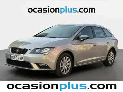 Usado Seat Leon Style 150 CV (110 kW) 2014 Beige Monovolumen