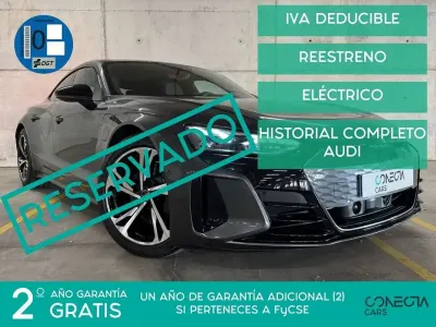 Usado Audi e-tron GT quattro Premium 350 kW (476 CV) 2023 Gris Berlina