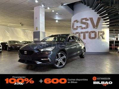 Usado Seat Leon FR 204 CV (150 kW) 2021 Gris / plata Familiar