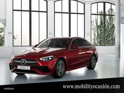 Usado Mercedes C220 199 CV (146 kW) 2022 Rojo Berlina