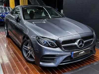 Usado Mercedes E220 194 CV (142 kW) 2018 Gris Coupe