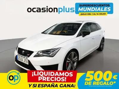 Usado Seat Leon ST CUPRA 290 CV (213 kW) 2016 Blanco Familiar