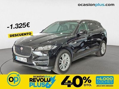 Usado Jaguar F-Pace Pure 180 CV (132 kW) 2016 Negro SUV